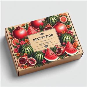 پک پذیرایی یلدا مدل «چله» {کاپ کیک، انار دانه شده، آجیل، نوشیدنی آب پرتقال طبیعی}