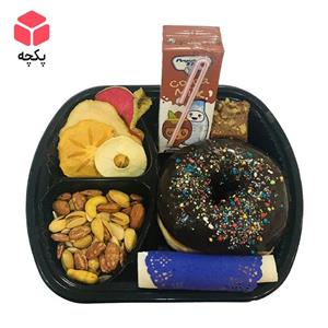پک پذیرایی یلدا با آجیل و میوه خشک ممتاز مدل «نغمه»