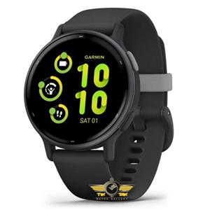 ساعت هوشمند GPS  خاکستری/مشکی Vivoactive 5-GARMIN