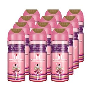 اسپری خوشبو کننده بدن زنانه پلی هات مومنت مدل CHRISTIAN DIOR MISS DIOR CHERIE حجم 200 میلی لیتر مجموعه 12 عددی