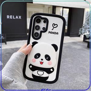 قاب گوشی سامسونگ طرح پاندا کله آینه ای کد gh027