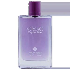 عطر جیبی زنانه ادوپرفیوم وودی سنس مدل Versace Crystal Noir حجم 100 میلی لیتر