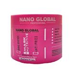 ماسک مو بدون سولفات موهای فر نانو گلوبال Nano Global Shine System Mask Natural Anti Frizz 300Ml