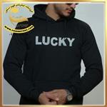 هودی مردانه طرح LUCKY کد 1017