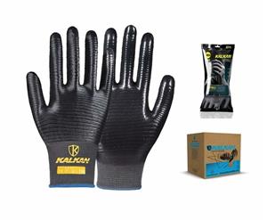 دستکش 4/4 نیتریل شیاری کالکان