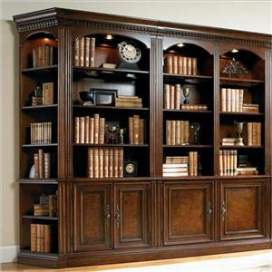 کتابخانه کلاسیک روکش ممبران طرح چوب کد 388