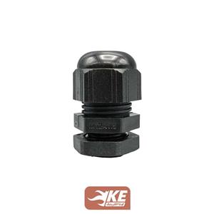 گلند پلاستیکی مشکی سایز M12*1.5 پلی آمید ۶ برند DeDe مدل PM12
