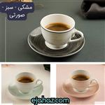 فنجان قهوه خوری بی وی کی وارداتی 12 عددی کد 555