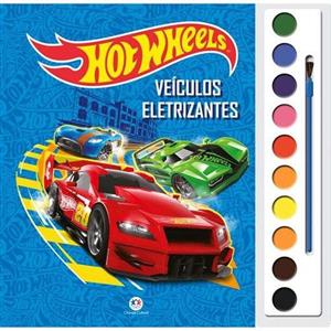 کتاب رنگ آمیزی آبرنگ دار hot wheels کد 078