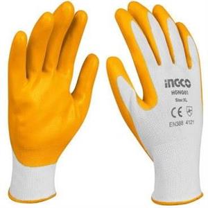 دستکش کف مواد نیتریل اینکو مدل HGNG01 سایز XL