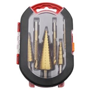 ست مته کاجی و برش 6 عددی HSS