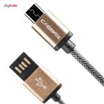Cabbrix microUSB To Dual Sided Aluminum USB Connector Cable 2m
