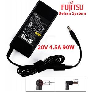 شارژر لپ تاپ فوجیتسو 90 وات 20V 4.5A فیش 5.5x2.5 میلی متر