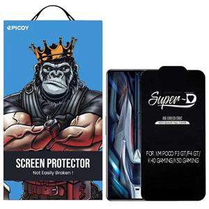 محافظ صفحه نمایش اپیکوی مدل Super 5D مناسب برای گوشی موبایل شیائومی Poco F3 GT/ Poco F4 GT/ Redmi K40 Gaming / K50 Gaming