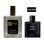 عطر ادکلن پرفیوم 100 میل مردانه مازارس بلو من B180 کد | MAZARESS Bleu For Men code B180