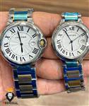 ساعت مچی ست مردانه و زنانه کارتیه بالن بلو 01076 Cartier Ballon Bleu