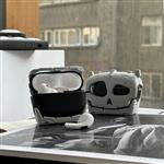 کاور سیلیکونی ایرپاد طرح اسکلت ترسناک مدل Scary Skeleton برای اپل ایرپاد Apple AirPods 1 / 2 / 3 / Pro