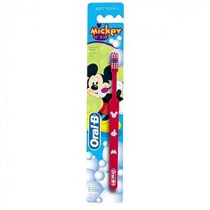 مسواک کودک اورال-بی طرح Mickey با برس نرم -