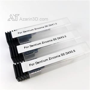  ست سه عددی مته زیرکونیا میلینگ Dentium مدل DC