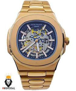 ساعت مچی مردانه پتک فیلیپ ناتیلوس رزگلد Patek Philippe nautilus 9652