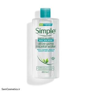 میسلار واتر بدون الکل و پارابن سیمپل