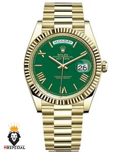 ساعت رولکس مردانه مدل دی دیت طلایی اتوماتیک صفحه مشکی 5795 ROLEX DAY DATE