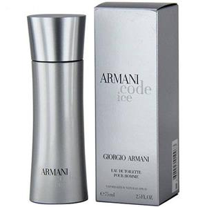 ادو تویلت مردانه جورجیو آرمانی مدل Code Ice حجم 125 میلی لیتر Giorgio Armani Code Ice Eau De Toilette For men 125ml