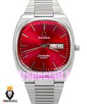 ساعت امگا سیمستر کوارتز استیل صفحه قرمز OMEGA SEAMASTER 020869