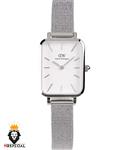 ساعت زنانه دنیل ولینگتون چهارگوش استیل صفحه سفید Daniel Wellington Quadro 422