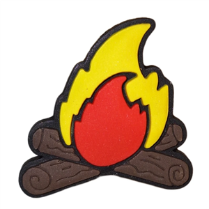 پیکسل مدل جیبیتز کراکس طرح آتش