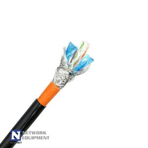 کابل شبکه اوت دور نگزنس CAT6 SFTP دو روکش سطح مقطع 0.55 میلی متر به همراه تست پرمننت