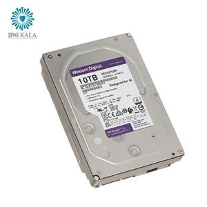 هارددیسک اینترنال وسترن دیجیتال مدل Purple WD101puru ظرفیت 10 ترابایت حامی