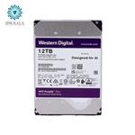 هارددیسک اینترنال وسترن دیجیتال مدل Purple WD121pura ظرفیت 12 ترابایت 