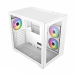 FSP CMT380 ARGB White Mid Tower Computer Case