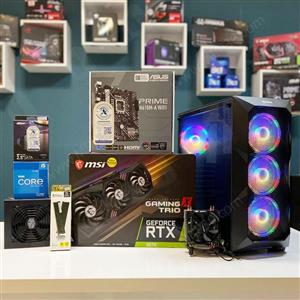 کیس کامل کامپیوترFATER 730 RGB I5 12400F 16GB 500GB+120GB SSD 8GB RTX 3070