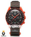 ساعت امگا سواچ مدل گدازه های زمین OmegaSwatch Moonswatch Earth LAVA 020610