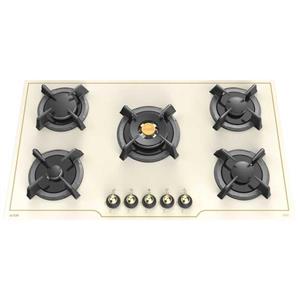 گاز توکار IG۵۴۰C آلتون رنگ کرم با دور خط طلایی