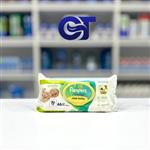 دستمال مرطوب نوزاد پمپرز 46تایی لهستانیpampers حاوی روغن نارگیل