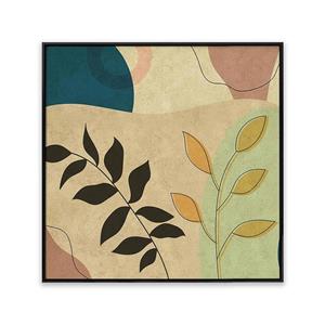 تابلو طرح برگ هنری T12110430