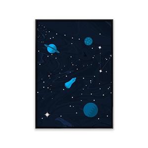 تابلو اتاق کودک کهکشان T10029700