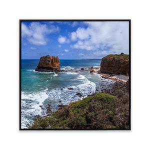 تابلو منظره دریا و صخره T10062600