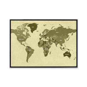 تابلو نقشه جهان T10246100