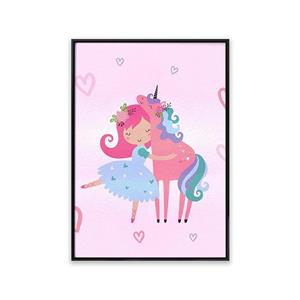 تابلو کودک اسب تک شاخ T12020500