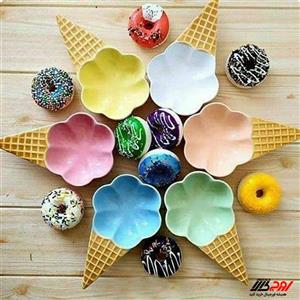 بستنی خوری کد 3110 بسته 6 عددی