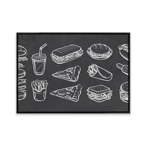 تابلو فست فودی T10271900