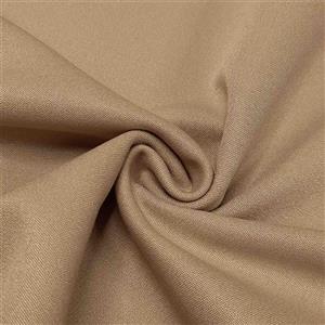 پارچه کتان گاباردین کلاسیک رنگ بیسکوییتی