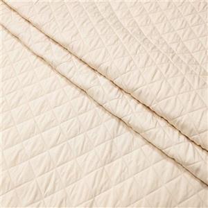 پارچه ژاکارد کاپیتونه ترک رنگ 12 کرم