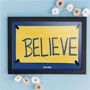 تابلو Believe سریال تد لاسو Ted Lasso کد LA-G10679-3