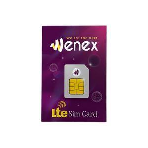 سیم کارت اینترنت TD-LTE وینکس همراه با بسته 100 گیگ سه ماهه