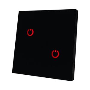 کلید دو پل لمسی مدل Z2-T2 طرح تایمردار